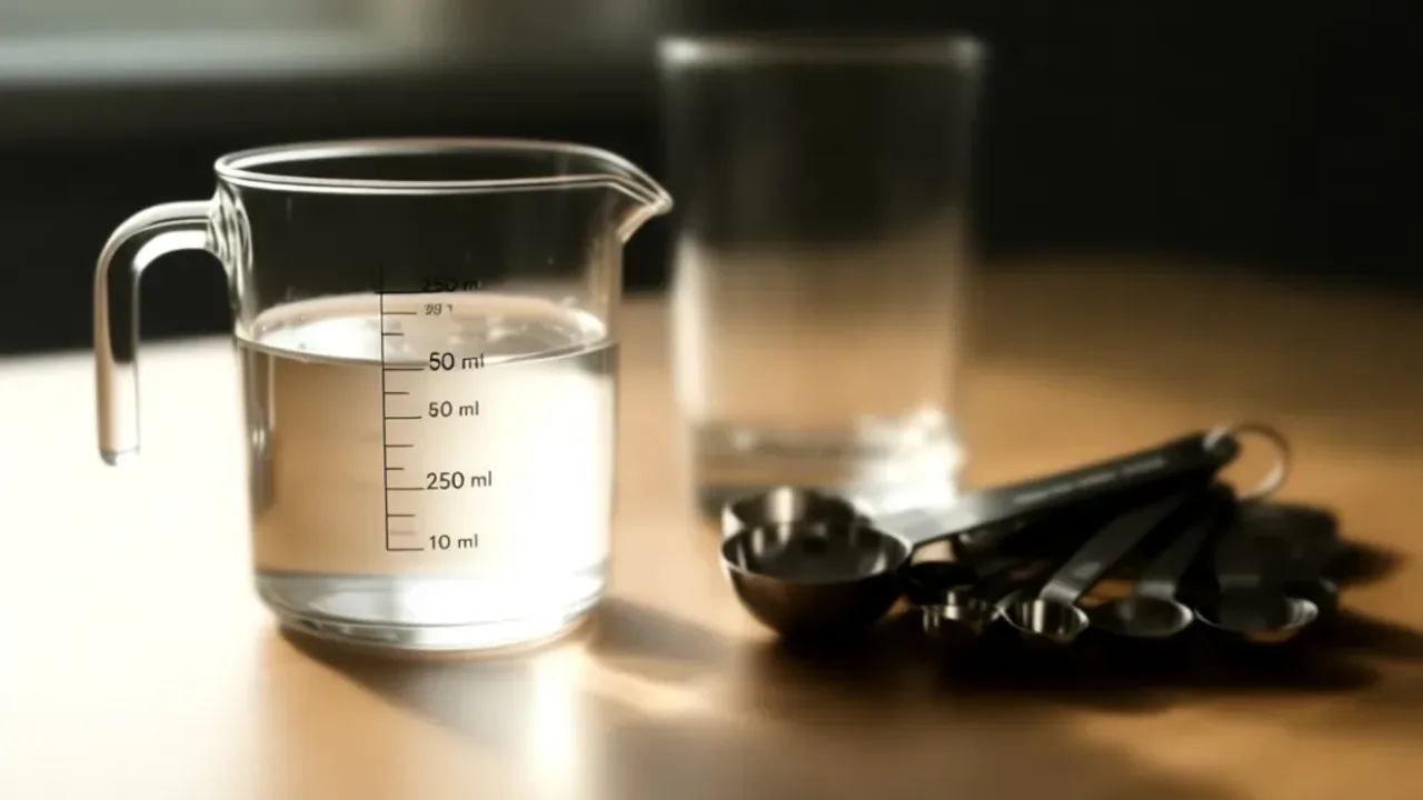 50 ml wody ile to szklanek? Praktyczny przewodnik po przeliczaniu objętości