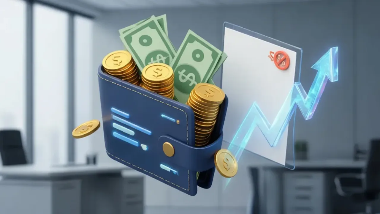 5800 brutto ile to netto do 26 roku życia? Praktyczny przewodnik 2026 Obraz przedstawiający kalkulator i wykres finansowy ilustrujący jak 5800 brutto ile to netto do 26 roku życia.