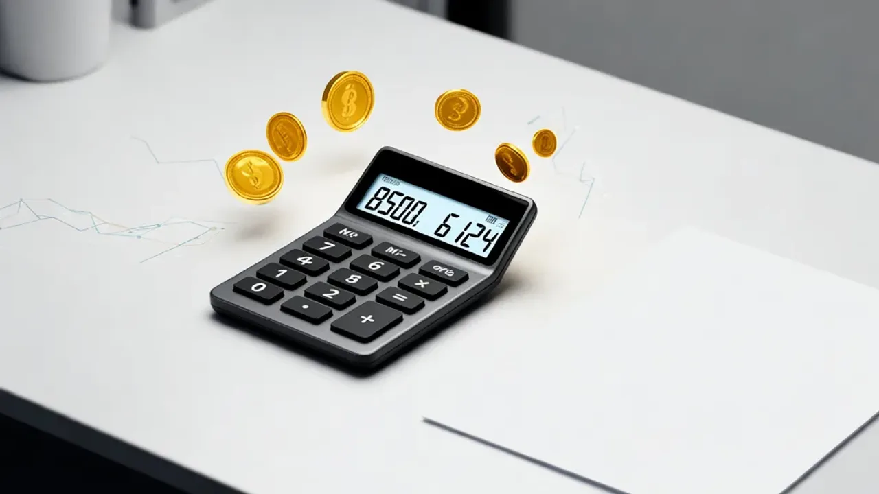 8500 brutto ile to netto? Kalkulator wynagrodzeń 2026 i umowa o pracę Cyfrowy kalkulator wynagrodzeń wyświetlający zestawienie 8500 brutto ile to netto na tle dokumentów finansowych.