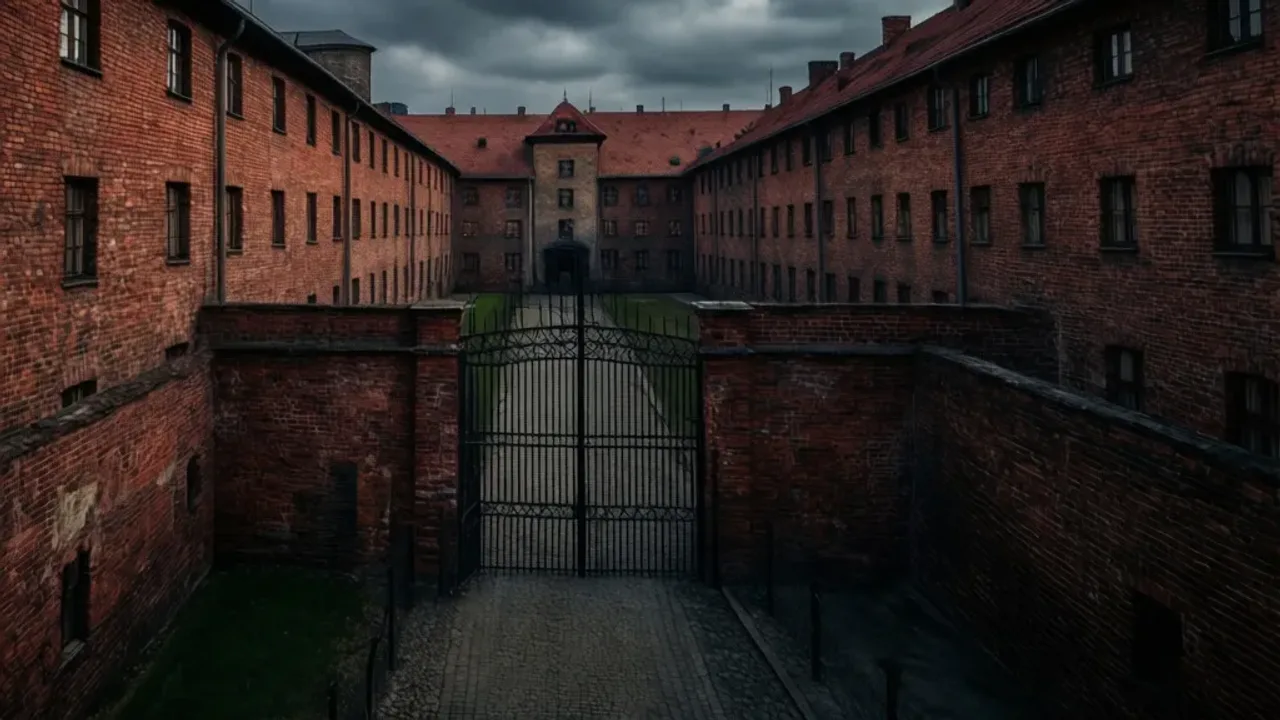 Pawiak: więzienie śledcze w Warszawie – historia muzeum więzienia pawiak Historyczna brama wjazdowa do więzienia Pawiak w Warszawie.