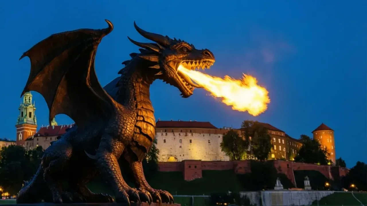 Smok wawelski: rzeźba, smoczy symbol Krakowa i sekrety jaskini Smocza Jama