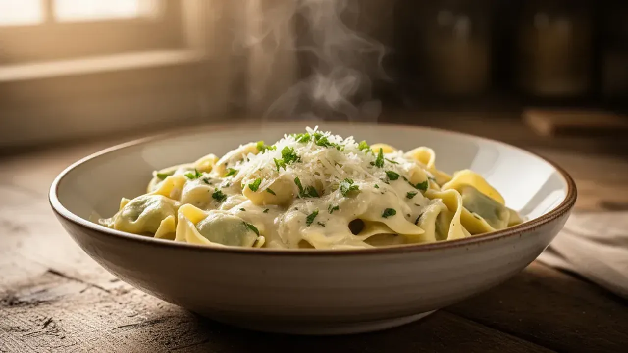 Sos do tortellini: szybki obiad, szpinak i sos śmietanowy – poradnik