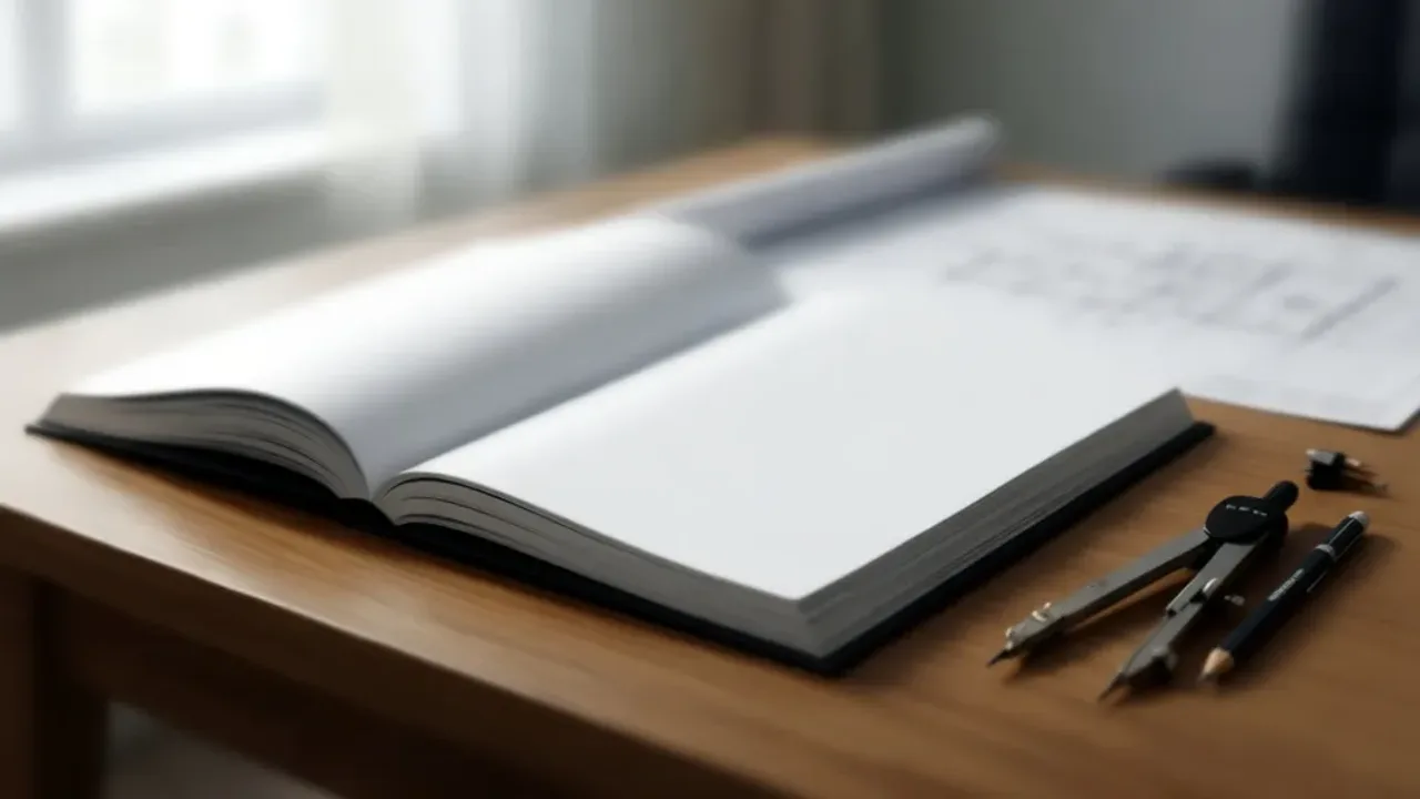Wstęp do pracy inżynierskiej: jak napisać wstęp do pracy dyplomowej? Wydrukowany wstęp do pracy inżynierskiej obok laptopa z projektem technicznym na biurku.